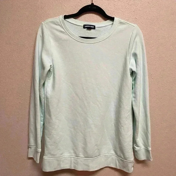 🛍 3 for $20 LANDS END Womens Oversized Sweatshirt - Picture 1 of 5